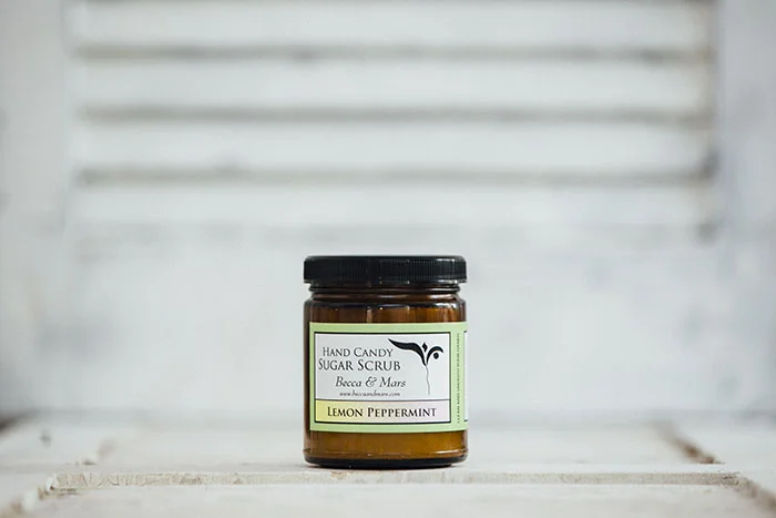 Becca & Mars Lemon Peppermint Sugar Scrub