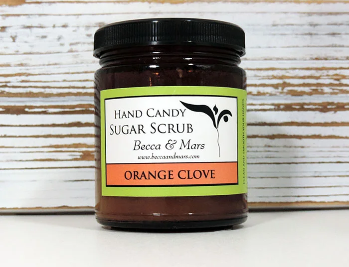 Orange Clove Hand Candy Sugar Scrub