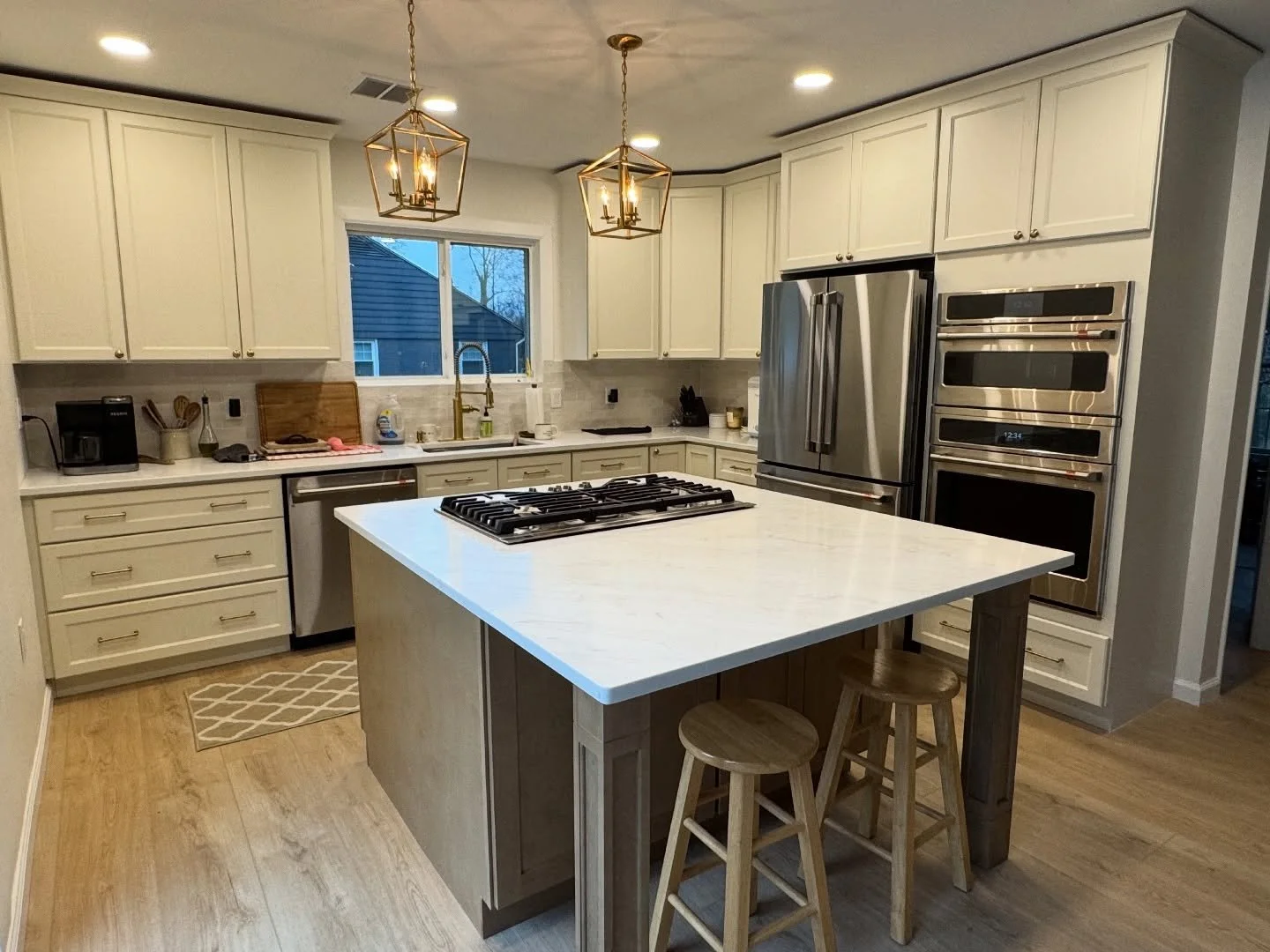 Every great renovation starts with careful demolition and ends with intentional design.

This kitchen project included a full tear-out, structural updates, new cabinetry, countertops, flooring, and lighting. 

Proud to deliver another space that&rsqu