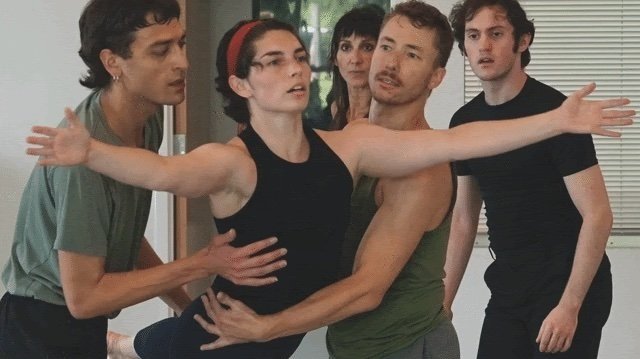 2024: Rehearsing with Daniel Gwirtzman Dance Company