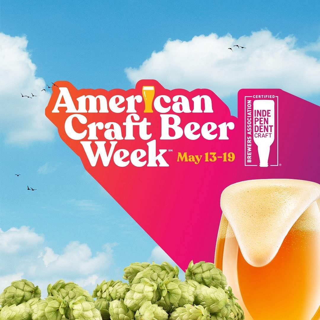 #americancraftbeerweek is here! Celebrate with your favorite craft beer in hand.