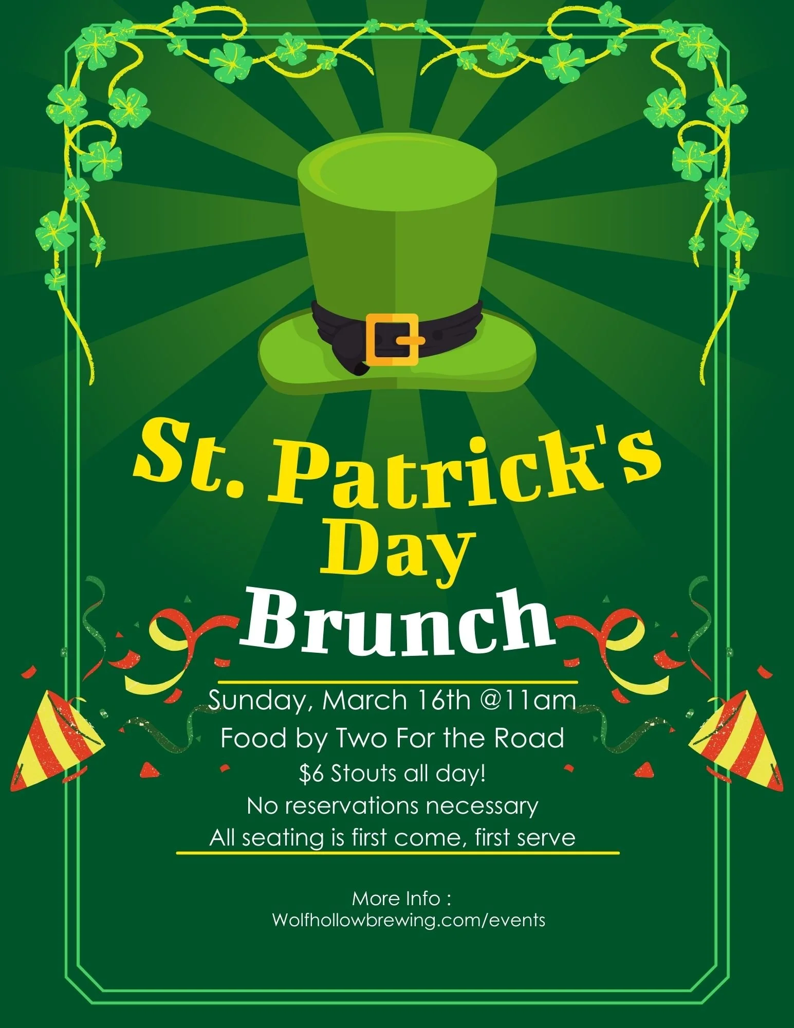 St. Patrick's Day Brunch