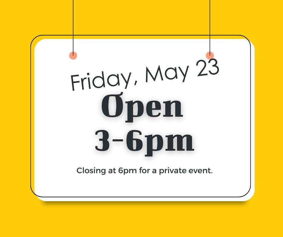 Hey folks, last call will be at 6pm today. We'll be closing up early for a full venue private event. Until then, stop by and enjoy a cold one to kick off the long weekend and take a 4-pack (or 3) home with you for weekend festivities! @twofortheroadf