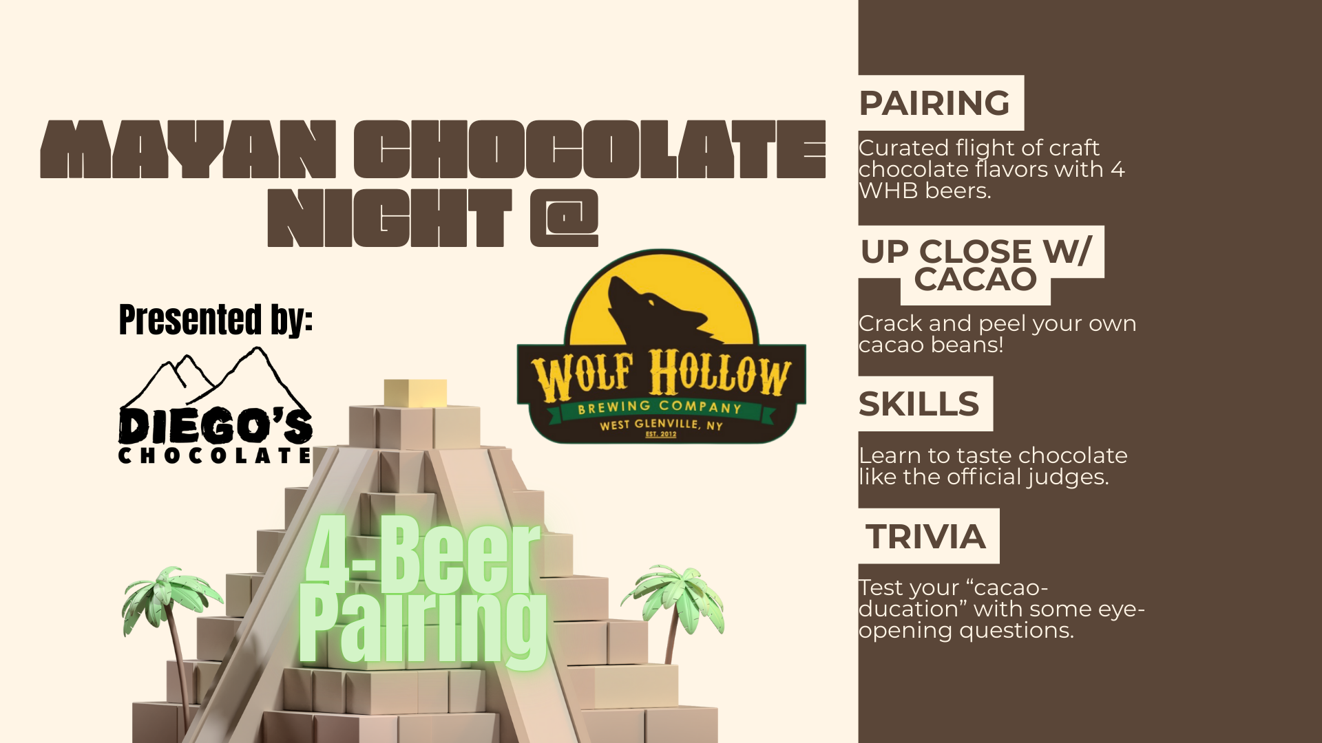 Mayan Chocolate Pairing