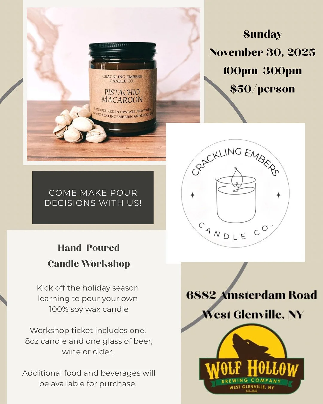 Holiday Candle Workshop
