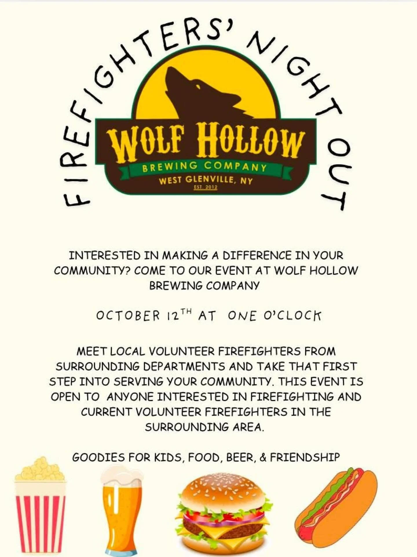 Come out this afternoon and meet your local volunteer firefighters, check out fire trucks, and learn about fire safety! #Sunday #Fall #firesafteymonth