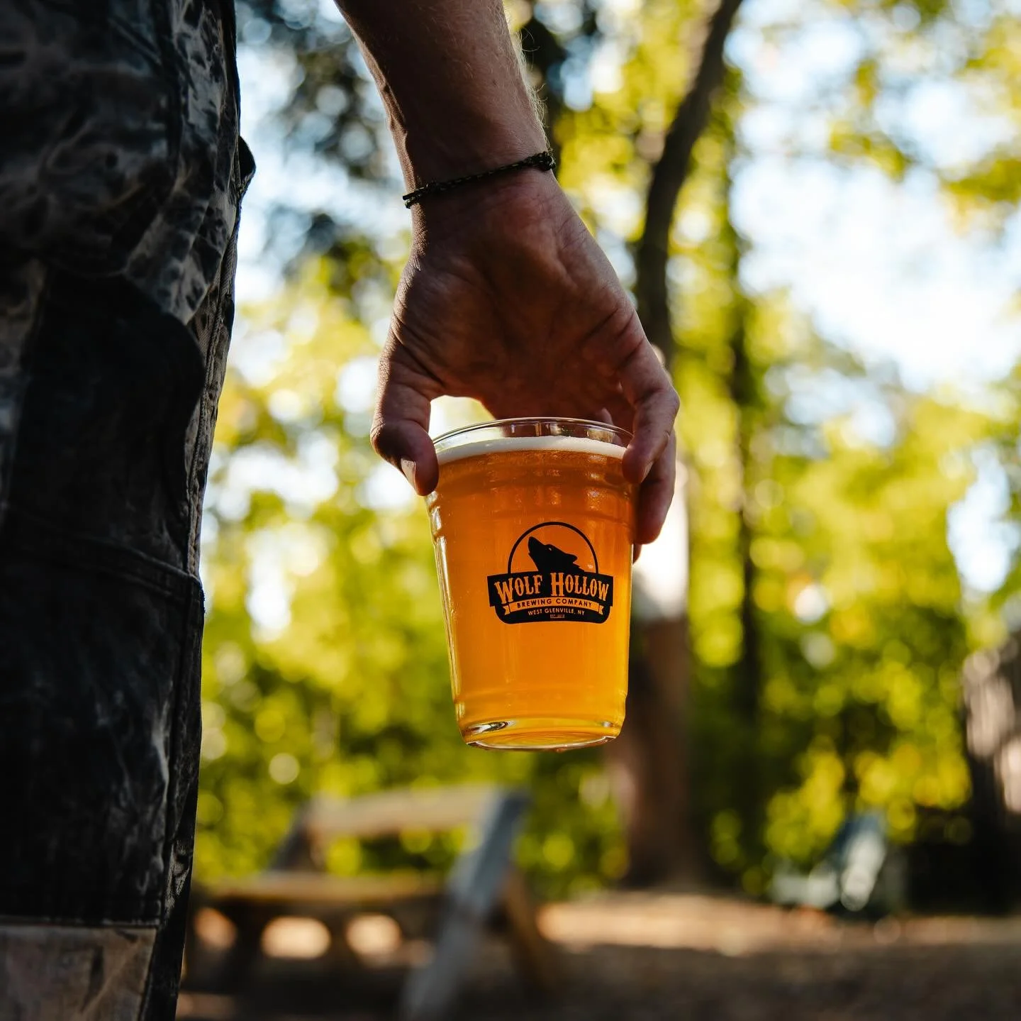 Another beautiful fall day is on tap here in West Glenville! Enjoy an Oktoberfest or Pumpkin Ale pint while you still can next to one of our fire pits. Live music at 6pm with Embe Esti. Lunch/dinner service til 8pm from @sammyscountrywagon. #Fall #Sa