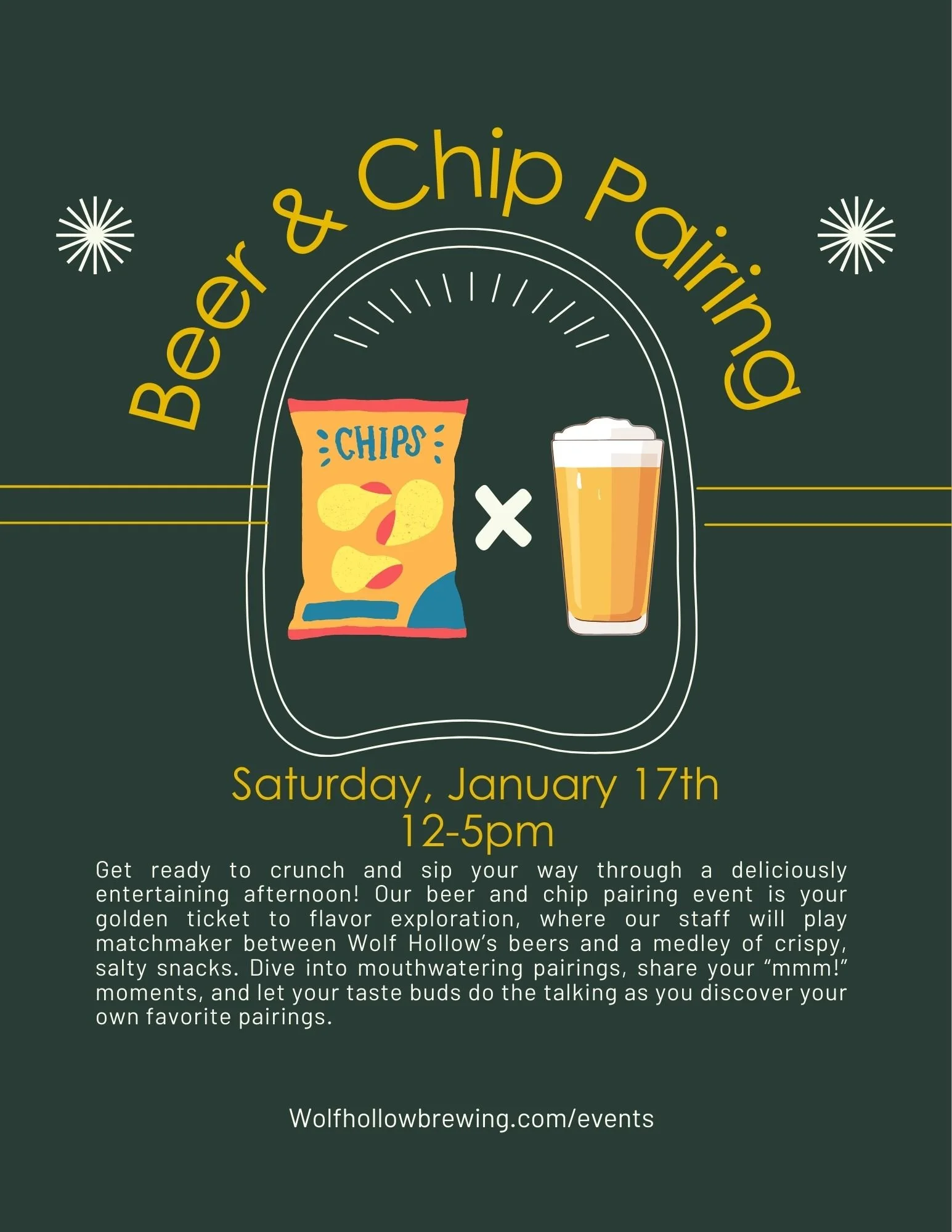 Beer and Chip Pairing