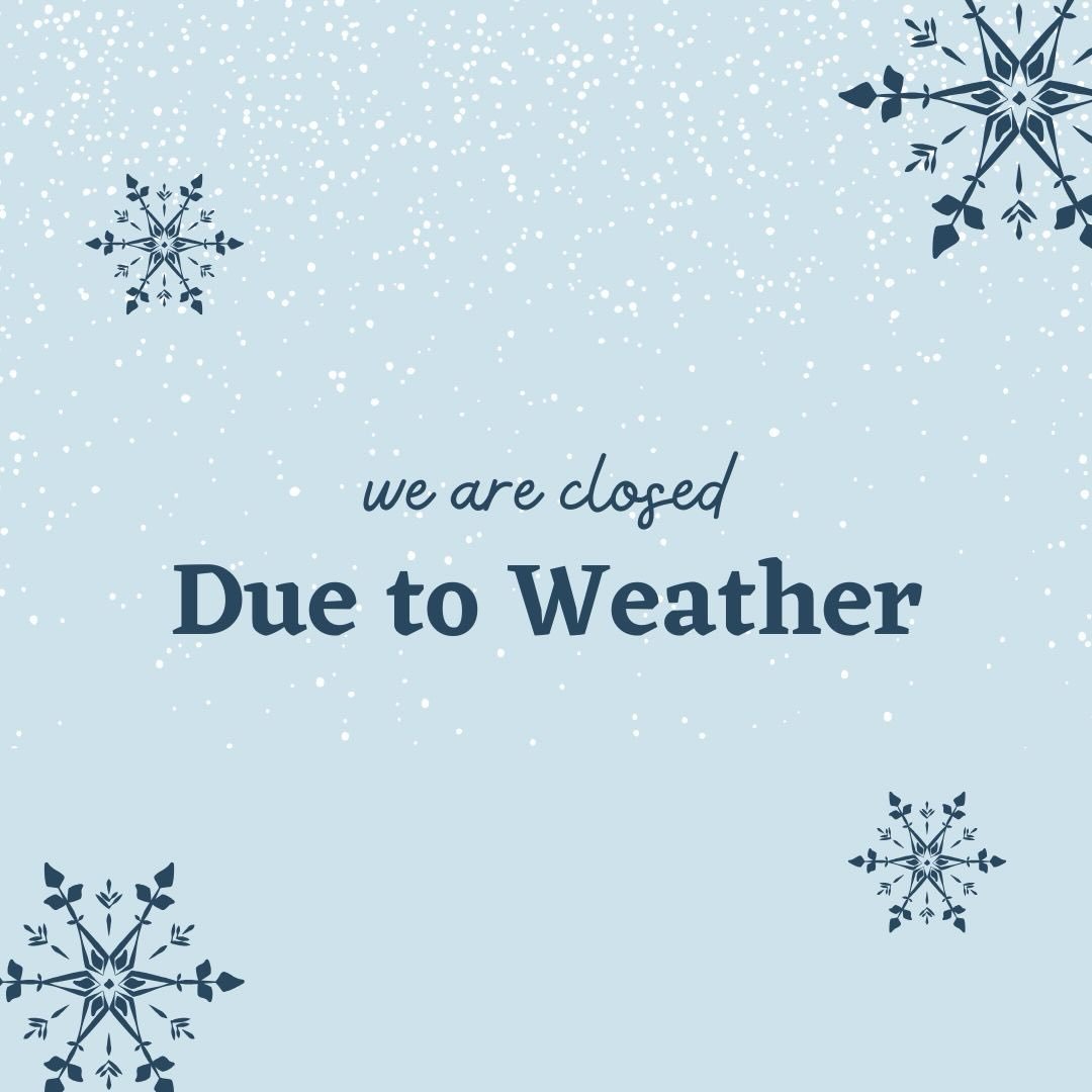 Hey folks, we&rsquo;re staying put on our couches today with the storm already underway. Stay safe out there and we&rsquo;ll see you on Wednesday for pizza and bingo!