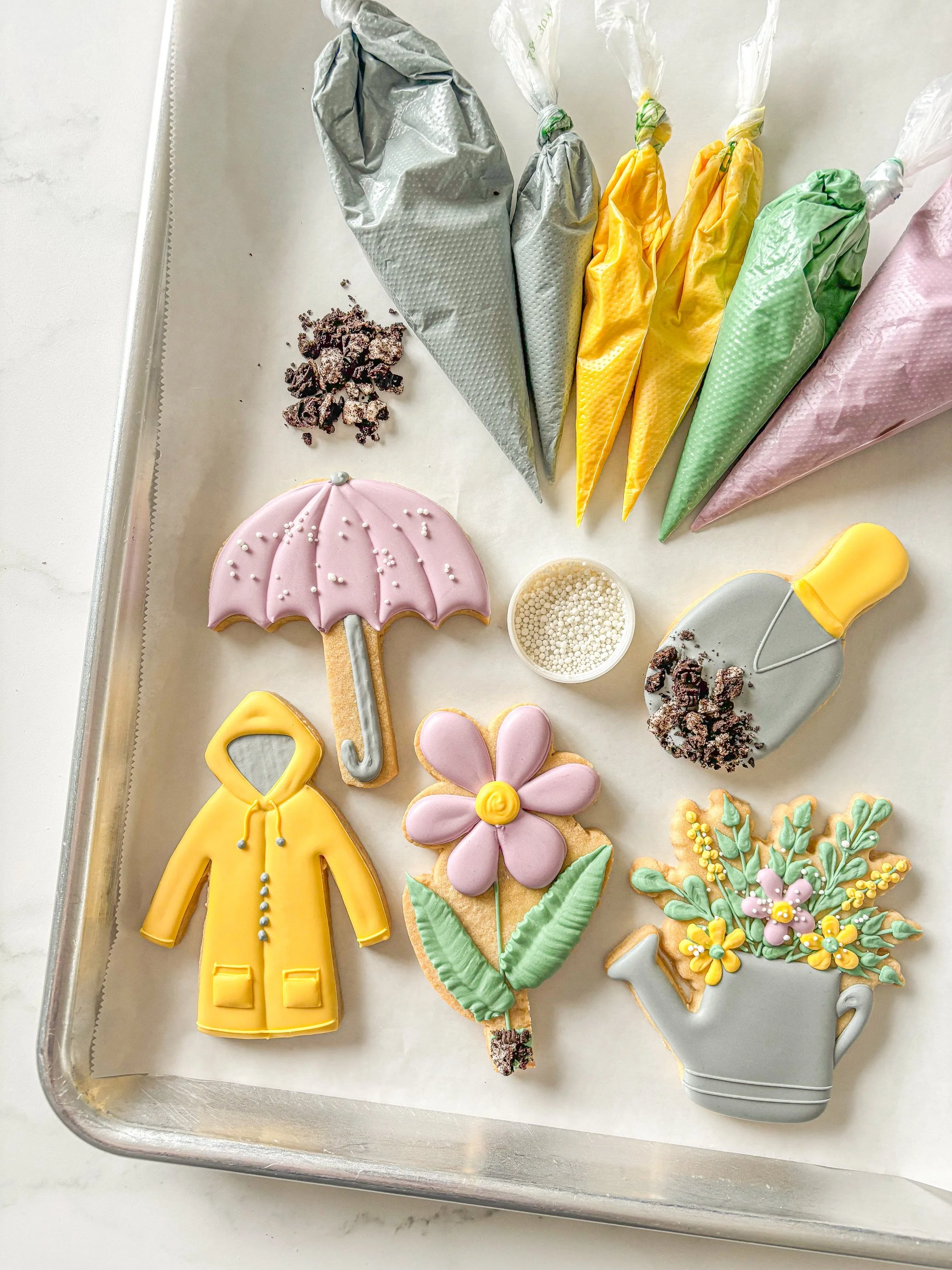 April Showers Cookie Class