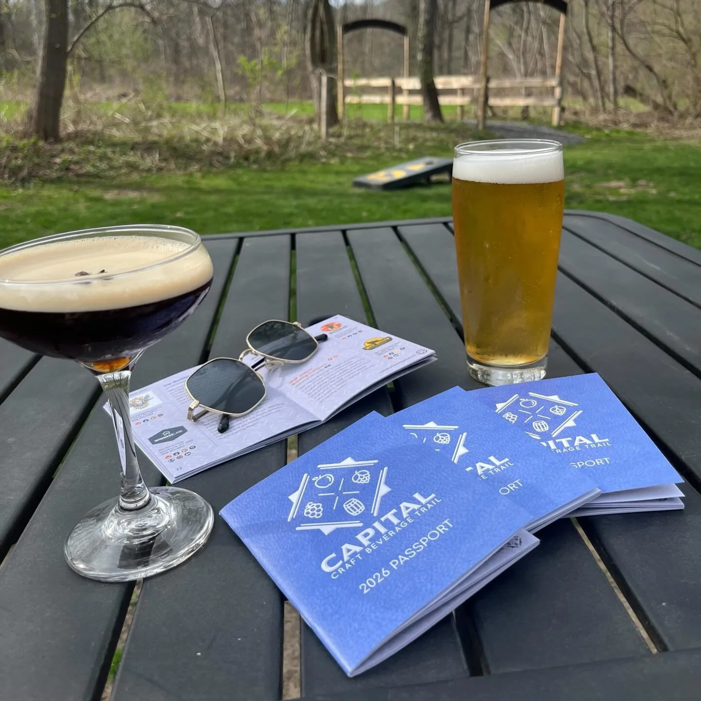 2026 @capcraftbevtrail passport szn is in full swing! With over 50 producers in this year&rsquo;s passport, it&rsquo;s a great way to plan your weekend adventures. Ask for one at the bar next time you stop in! #518 #craftbeverages #drinklocal