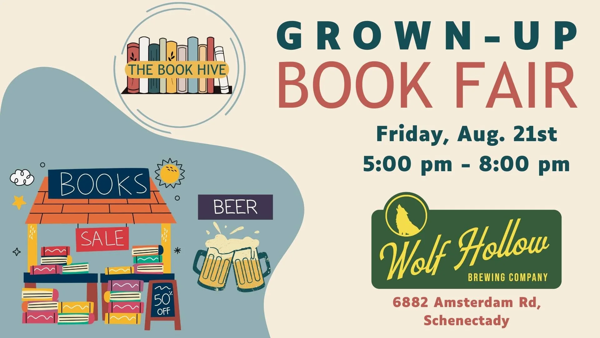 Grown-Up Book Fair