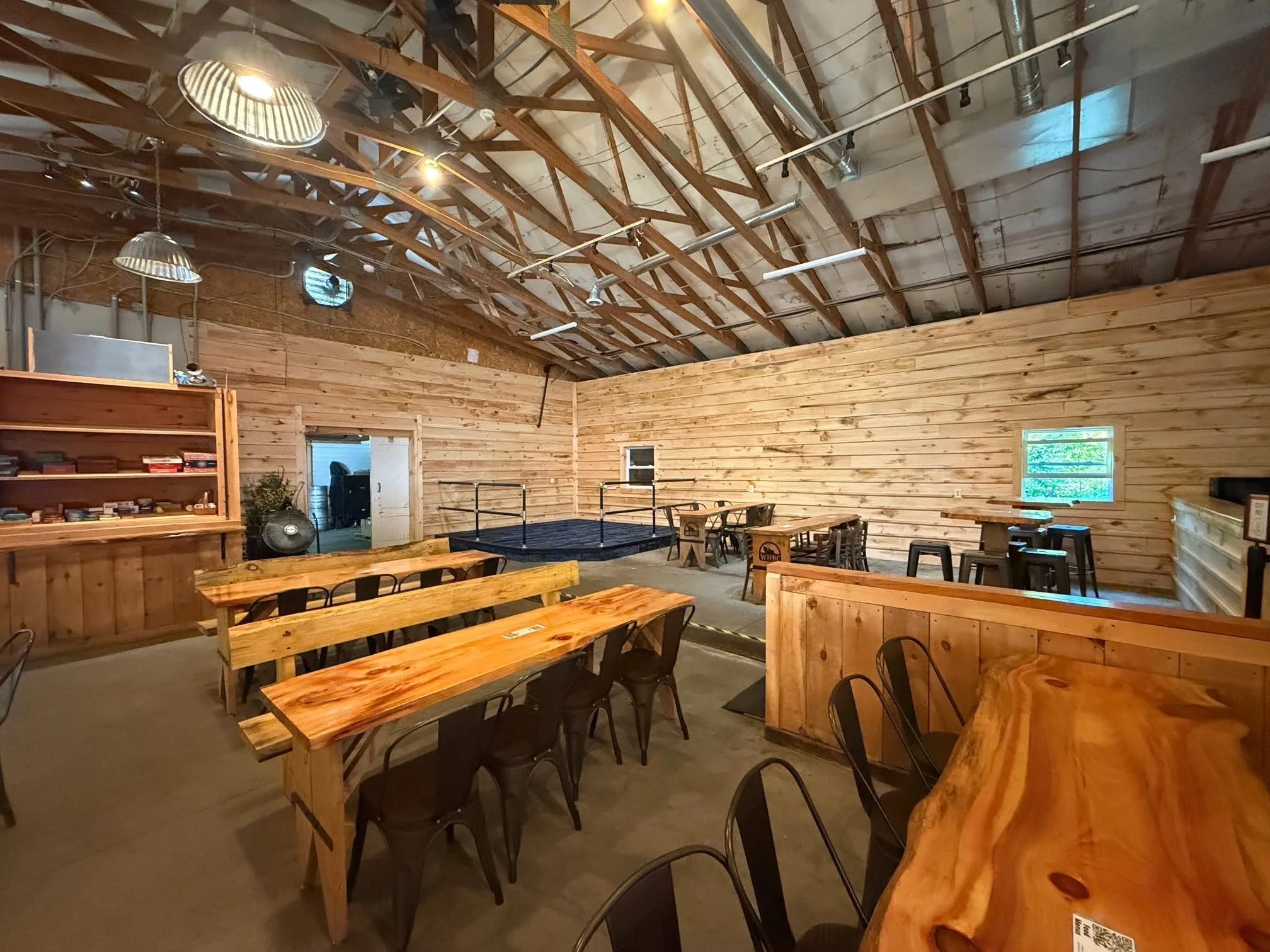 If you haven't visited us lately, the taproom at our West Glenville location looks a bit different as we've slowly built out the space formerly occupied by the brewing equipment. One big change is that the additional space will now allow us to host p