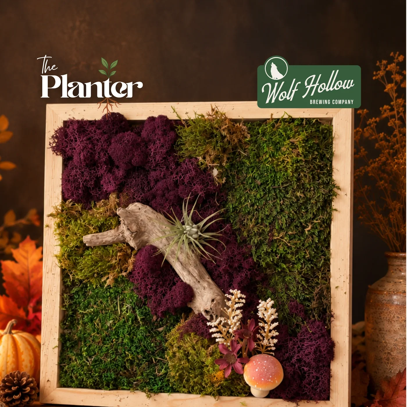 Fall Moss Frame Workshop