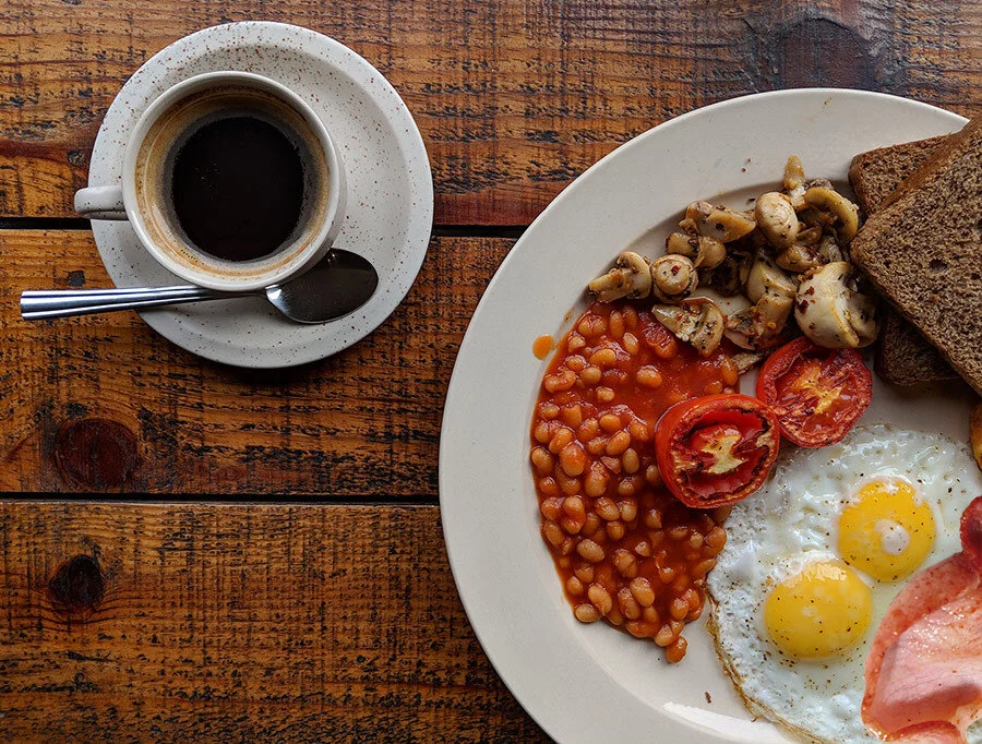 Fried eggs and bacon with your innovation?