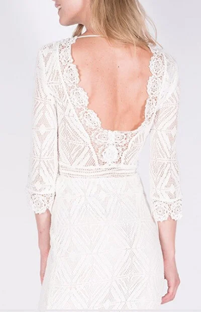 robe blanche ba&sh