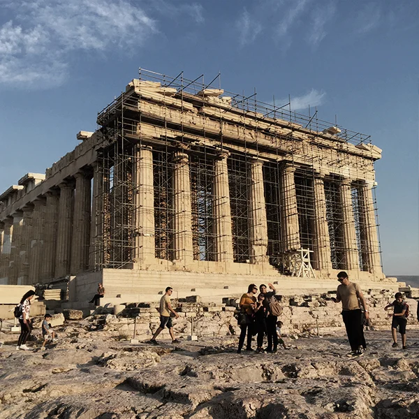 Mariage méditerranéen en Grèce.