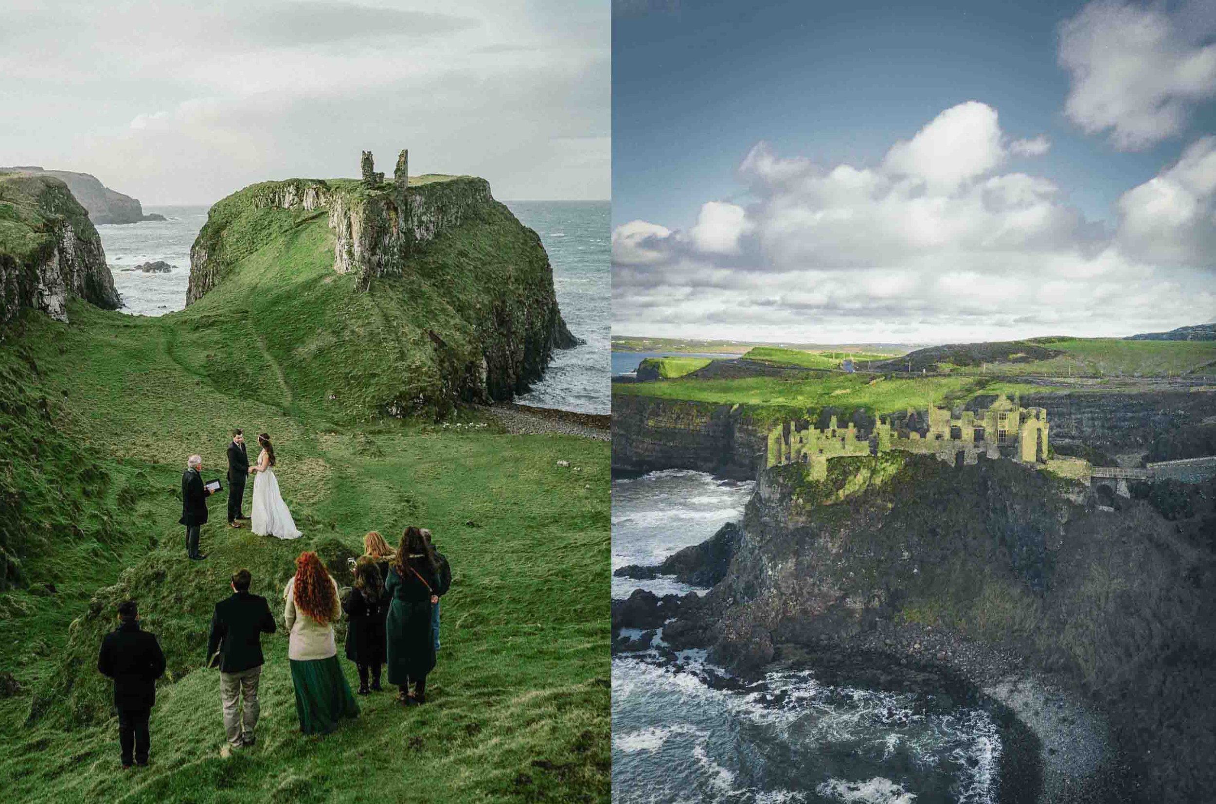Le mariage de rêve en Irlande : Des lieux pittoresques, des traditions chaleureuses et des souvenirs inoubliables avec Jules et moi.