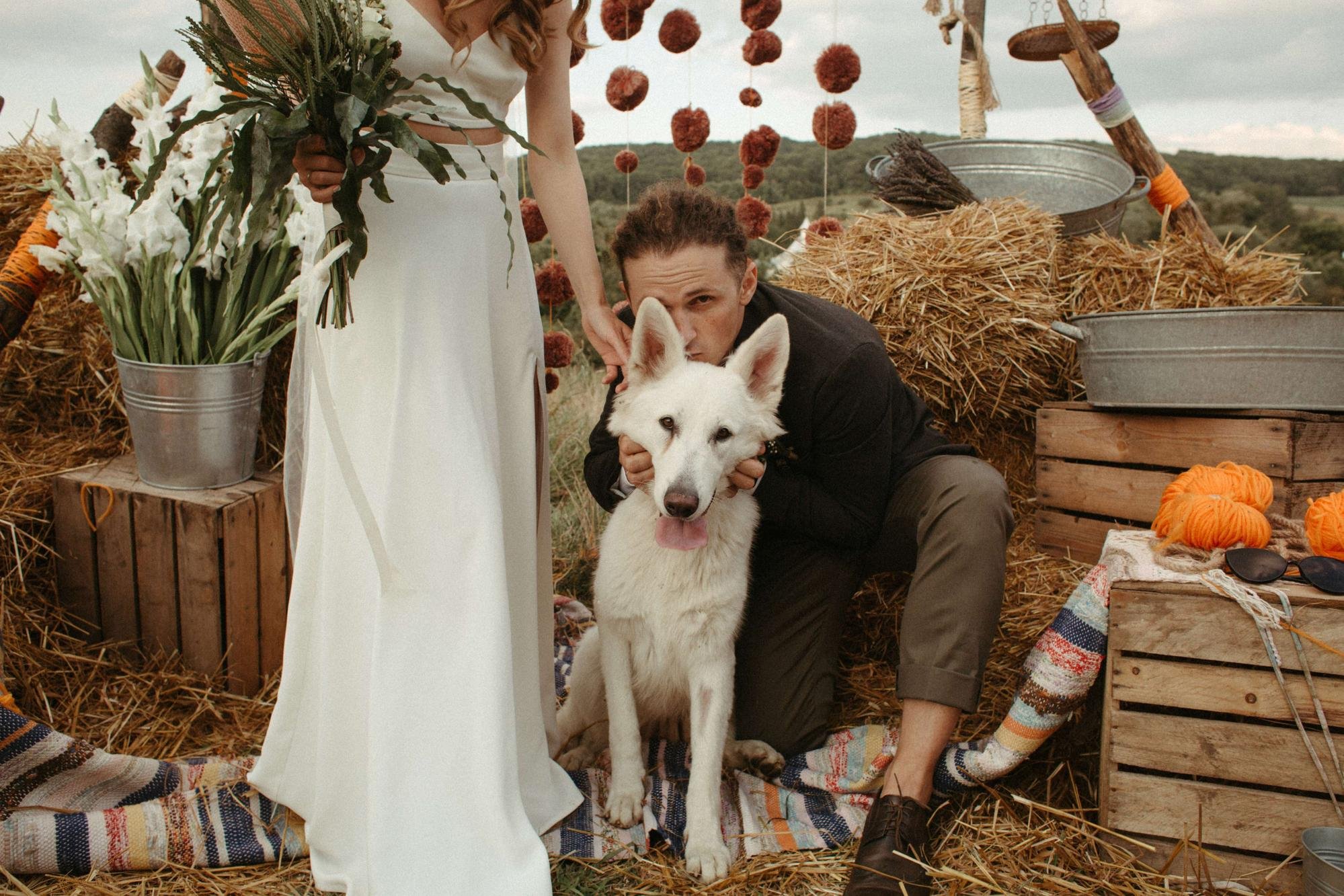 Mariage bohème en Ukraine : une célébration libérée signée Studio Radchenko