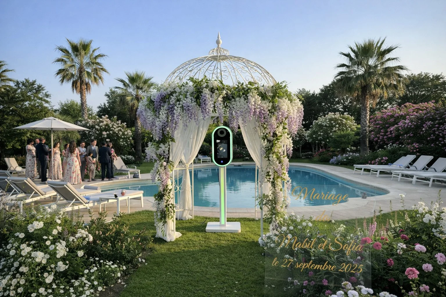 Maison Djordany : location de photobooth pour mariage en Île-de-France