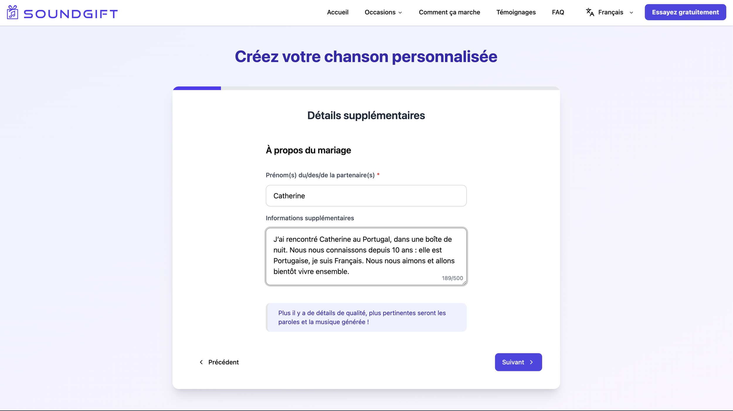 Jules et moi recommande soundgift