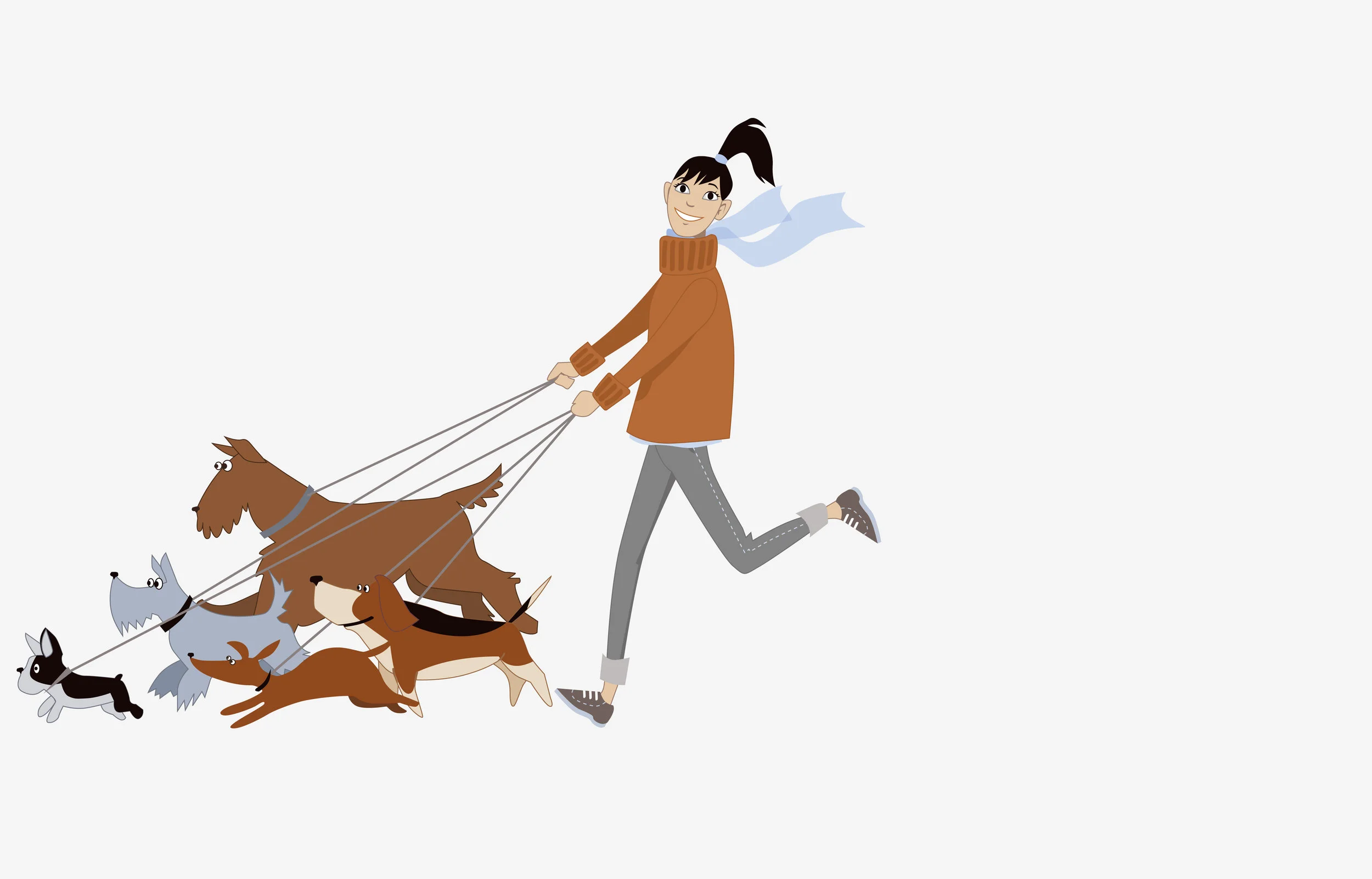happier at home dog walking
