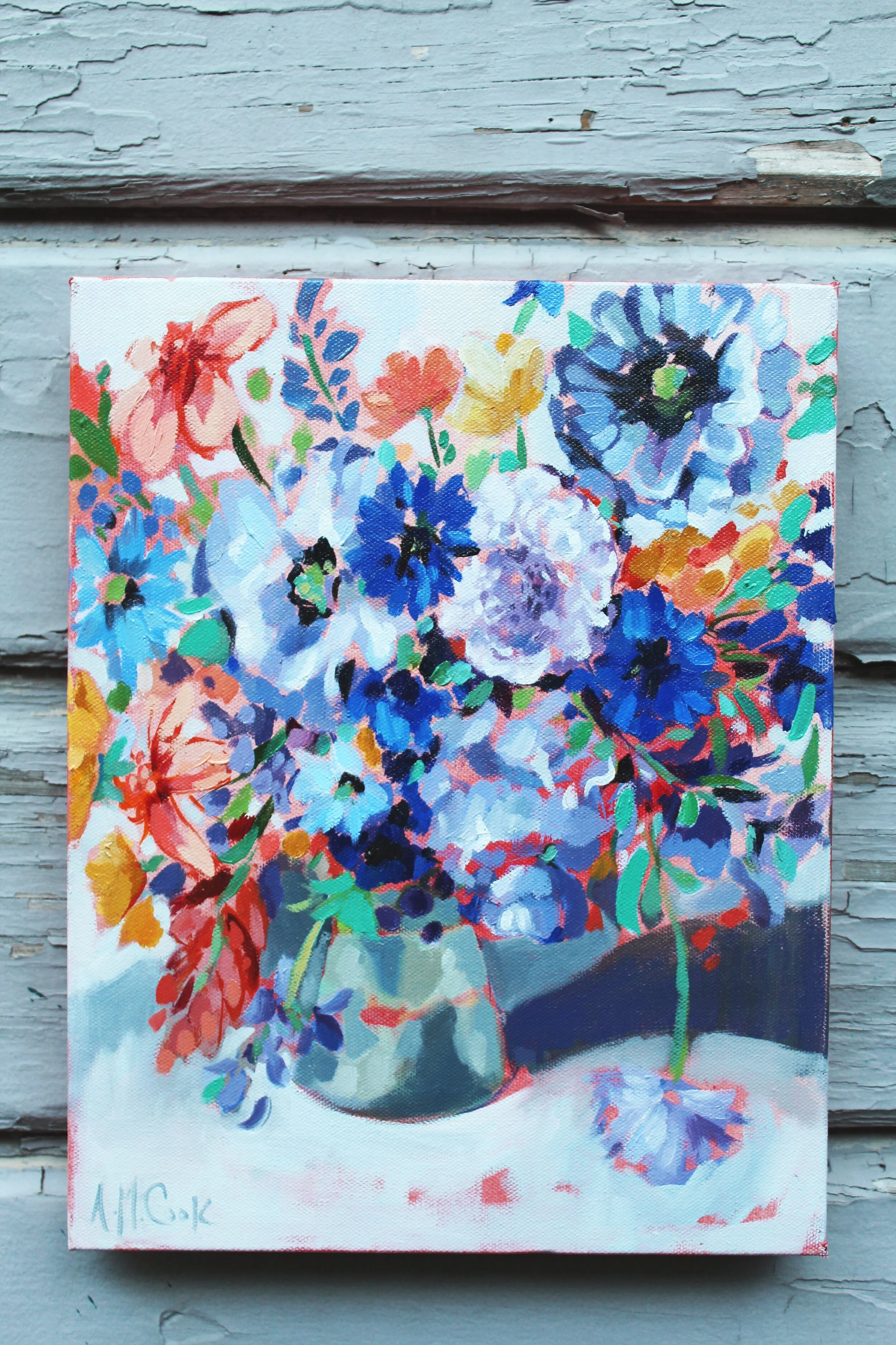 Blue and Peach Bouquet.jpg