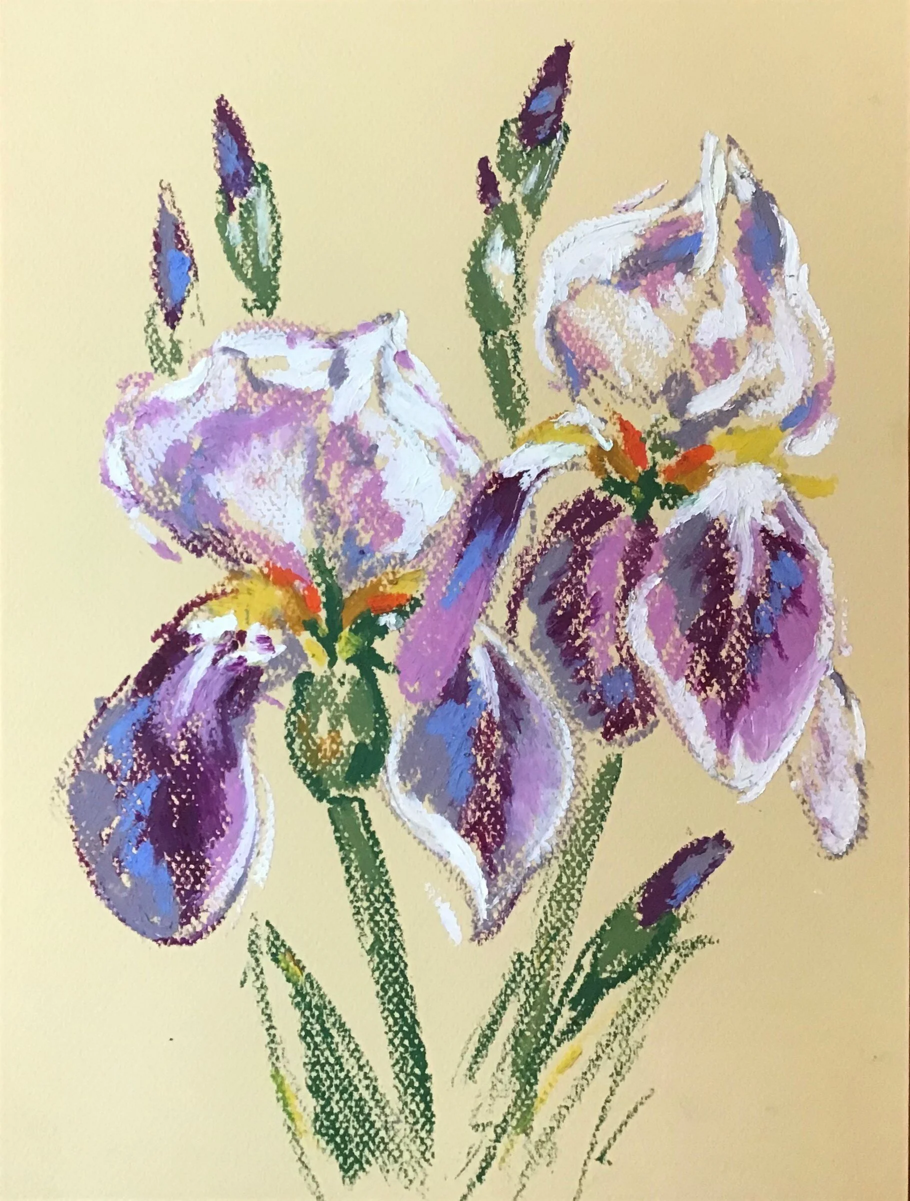 Irises Together, from the Spring Gathering Collection