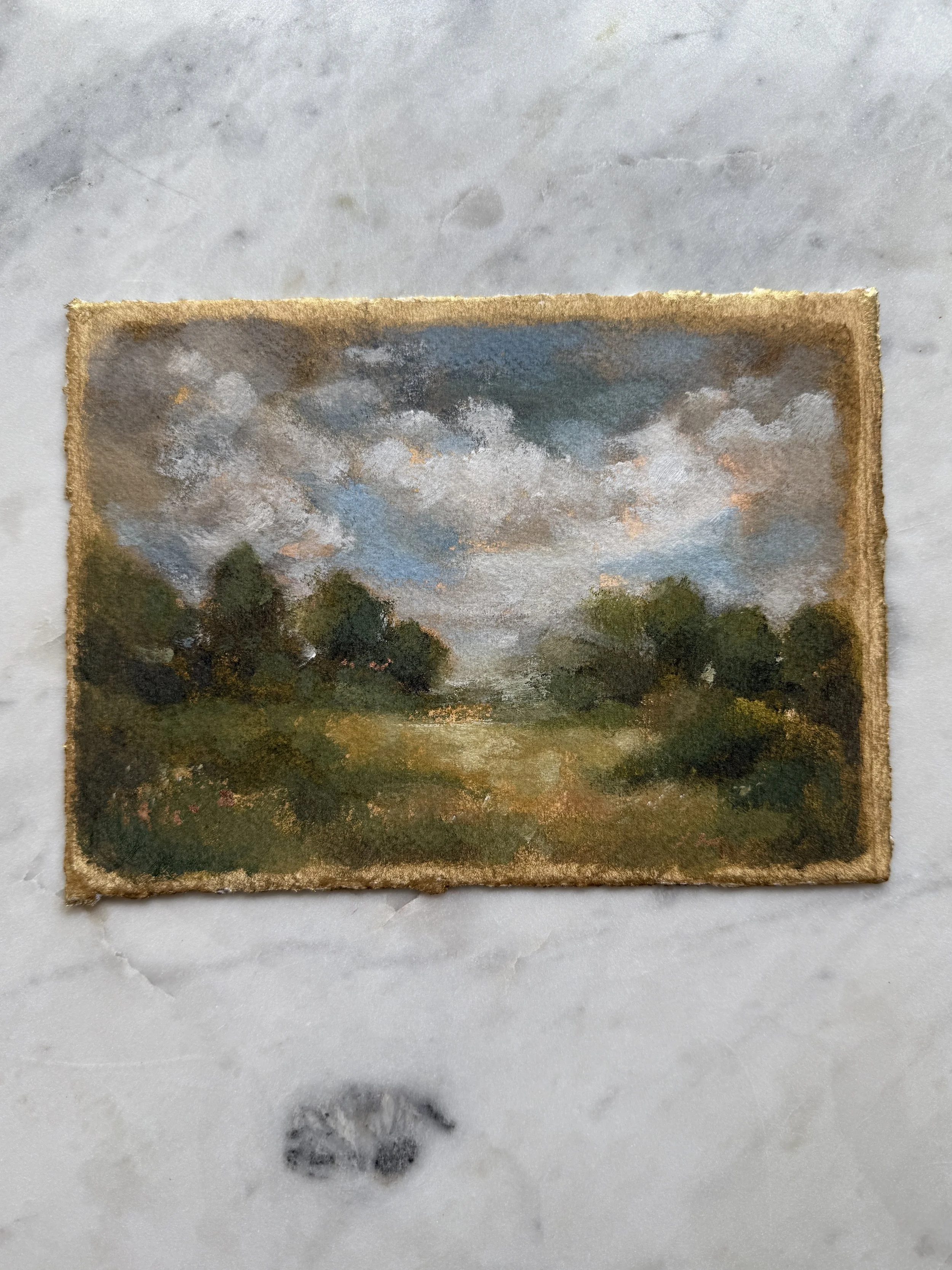 Renewed Hope I - An Original Oil Painting on Paper 5 x 7