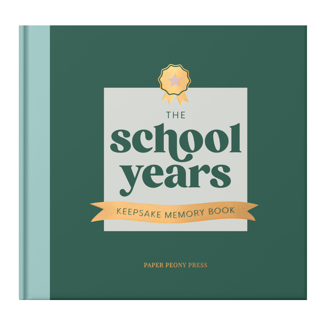 The School Years Memory Book