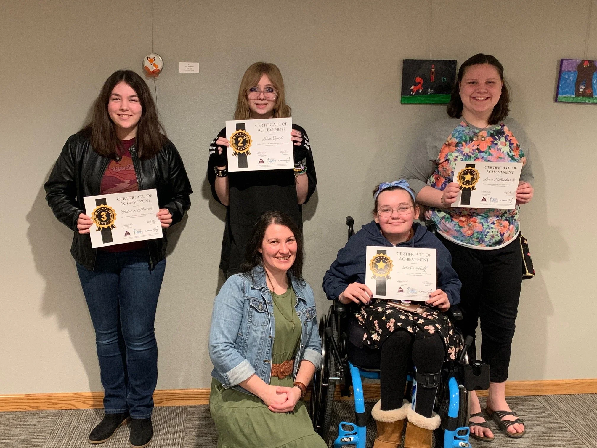 Tracy Public Library Teen Art Exhibition Participants.jpg
