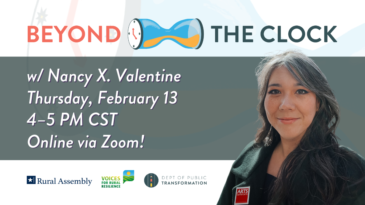 Nancy Rios Valentin Philadelphia February Beyond the Clock w/ Nancy X. Valentine — Department of Public ...