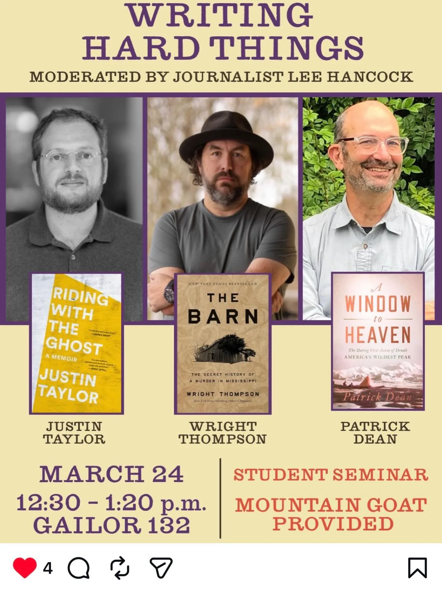 Joining @my19thcentury and @wrightthompsonbooks next Tuesday! @sewaneeletters