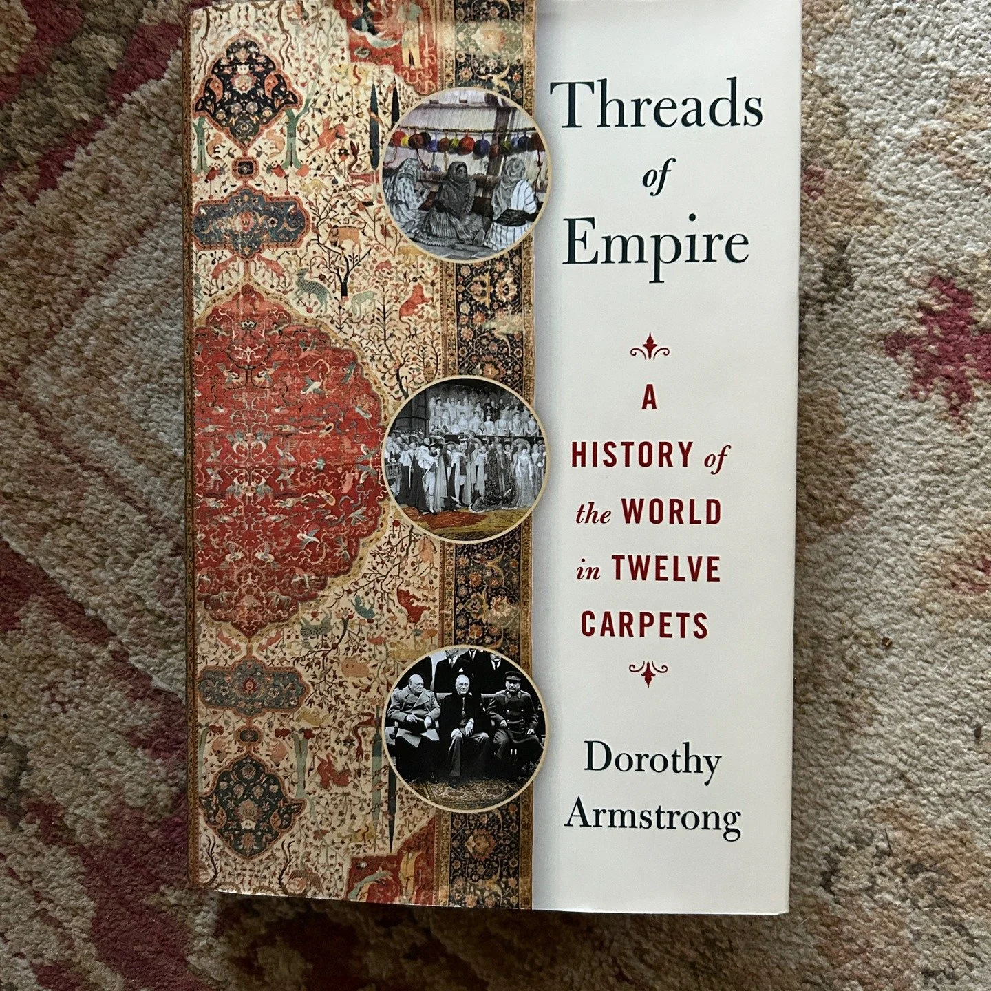 I love this kind of #history: upon the warp and weft of great events&mdash;empires, wars, vast trade routes, nomads and settlers&mdash;the author weaves the intricate patterns of individual lives and works of art, like fine patterned rugs in spectacu