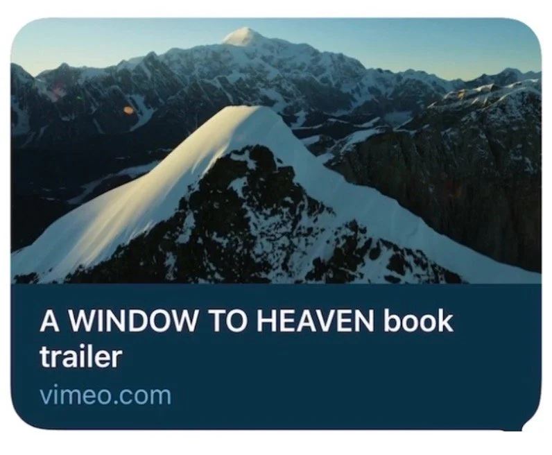 I'm so proud of the trailer for #AWindowToHeaven -- big thx to @slgarrettphoto for his work (and the sexy engineered voice). @pegasus_books #HudsonStuck #Denali (link in bio)