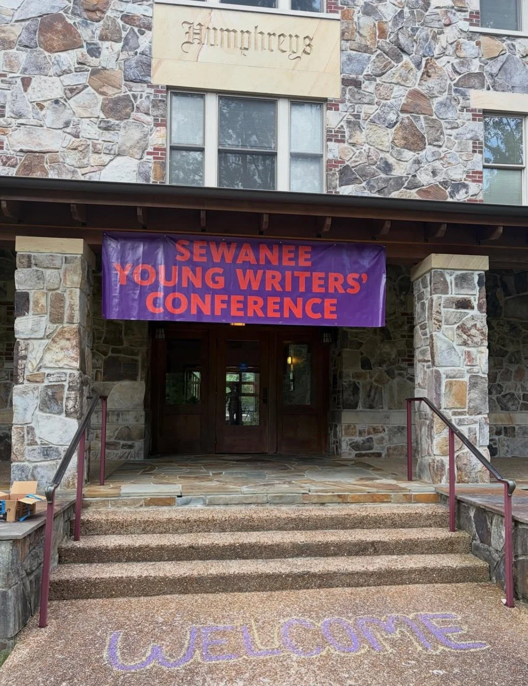 #SYWC Week One:
1 Wonderful admin staff who take such great care of the students and faculty (PC @sewaneeyoungwriters )
2 When your students respond to your fave writers like @robgmacfarlane and @emerillon 
3 Finally snatching me time on the P Trail