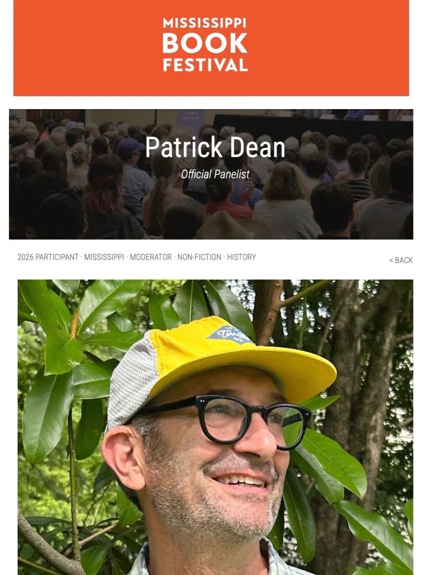Woo hoo! Going back to @msbookfestival y'all! Moderating a panel with some killer (yes I did that) historical true-crime nonfiction writers -- Come see us Sept 29 #JacksonMS @pegasus_books