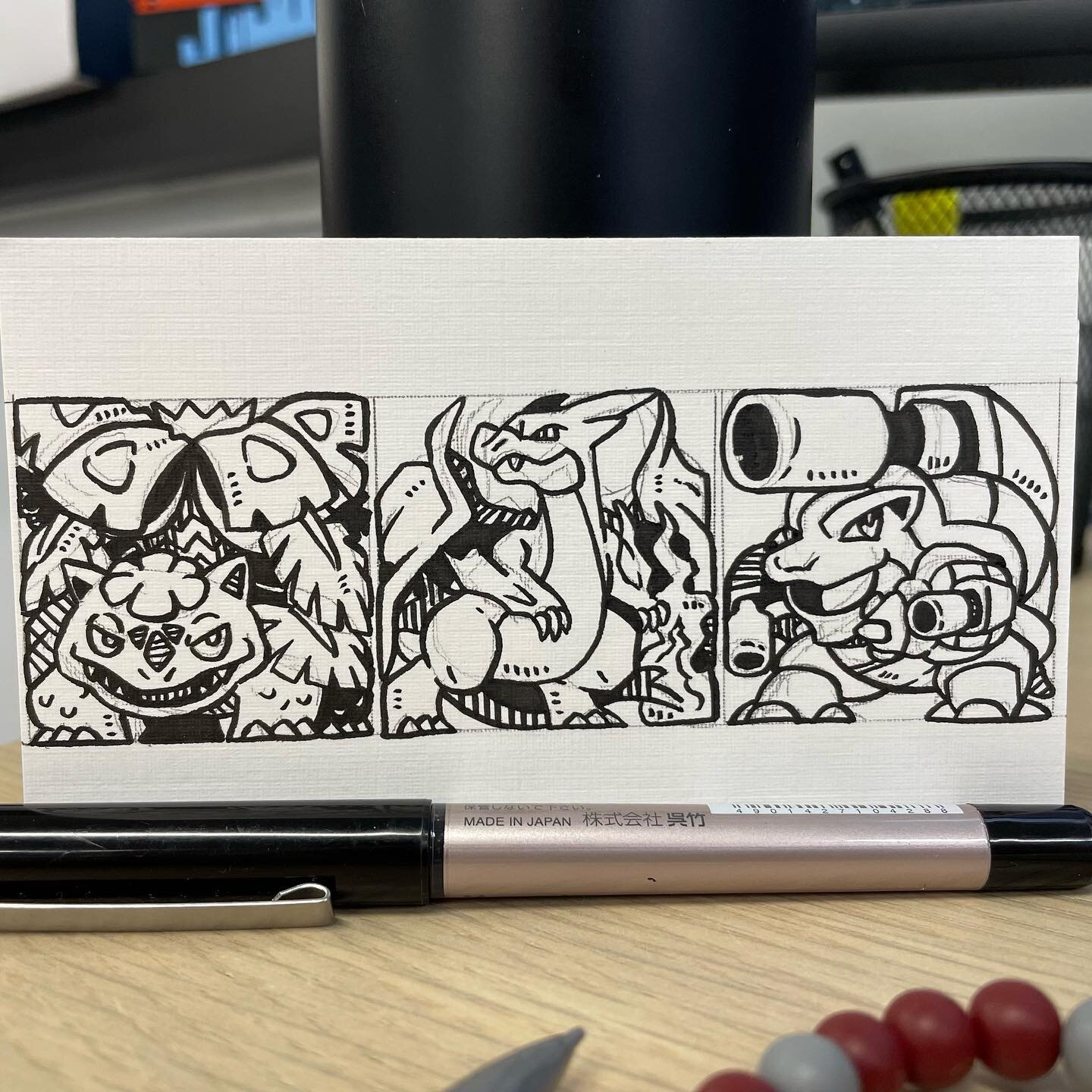Pokemon Square Progress Dump

#Pokemon #PokemonFanArt #Sketch #Ink #Illustration