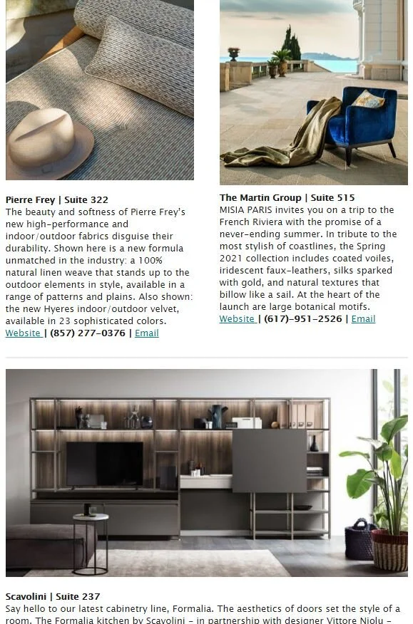 May Journal: Shop the Showrooms 