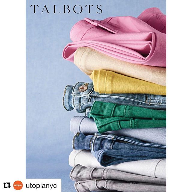 Talbots SS18 - with Jonathon  Kambouris @the_mrjk @talbotsofficial @jessicameihack @commen_terri #stilllife #nyc #denim #knits #Springfashion