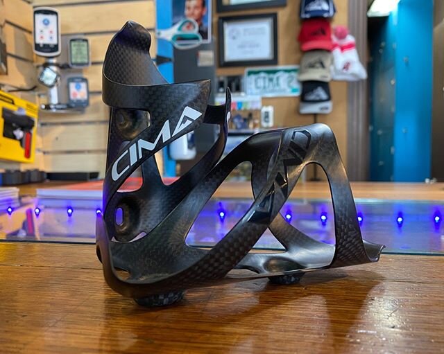 Check out our new carbon water bottle cages! Add some carbon bling to your ride at a great price!