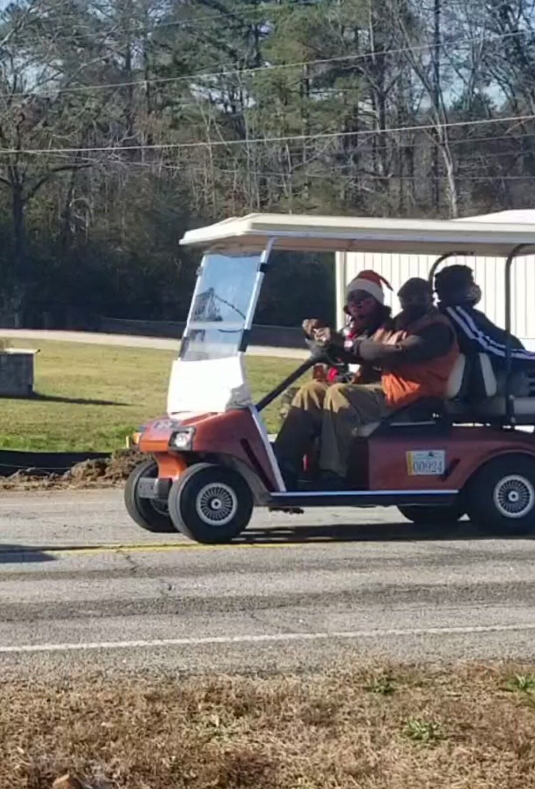 Golf Cart one parade.jpg