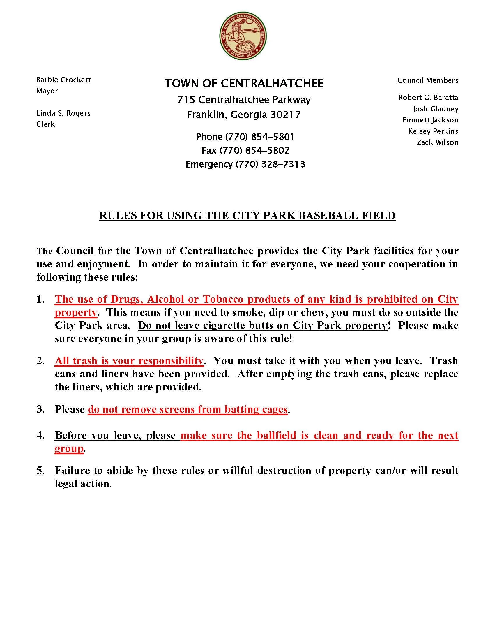Rules to Use Park Ballfield 2026.jpg