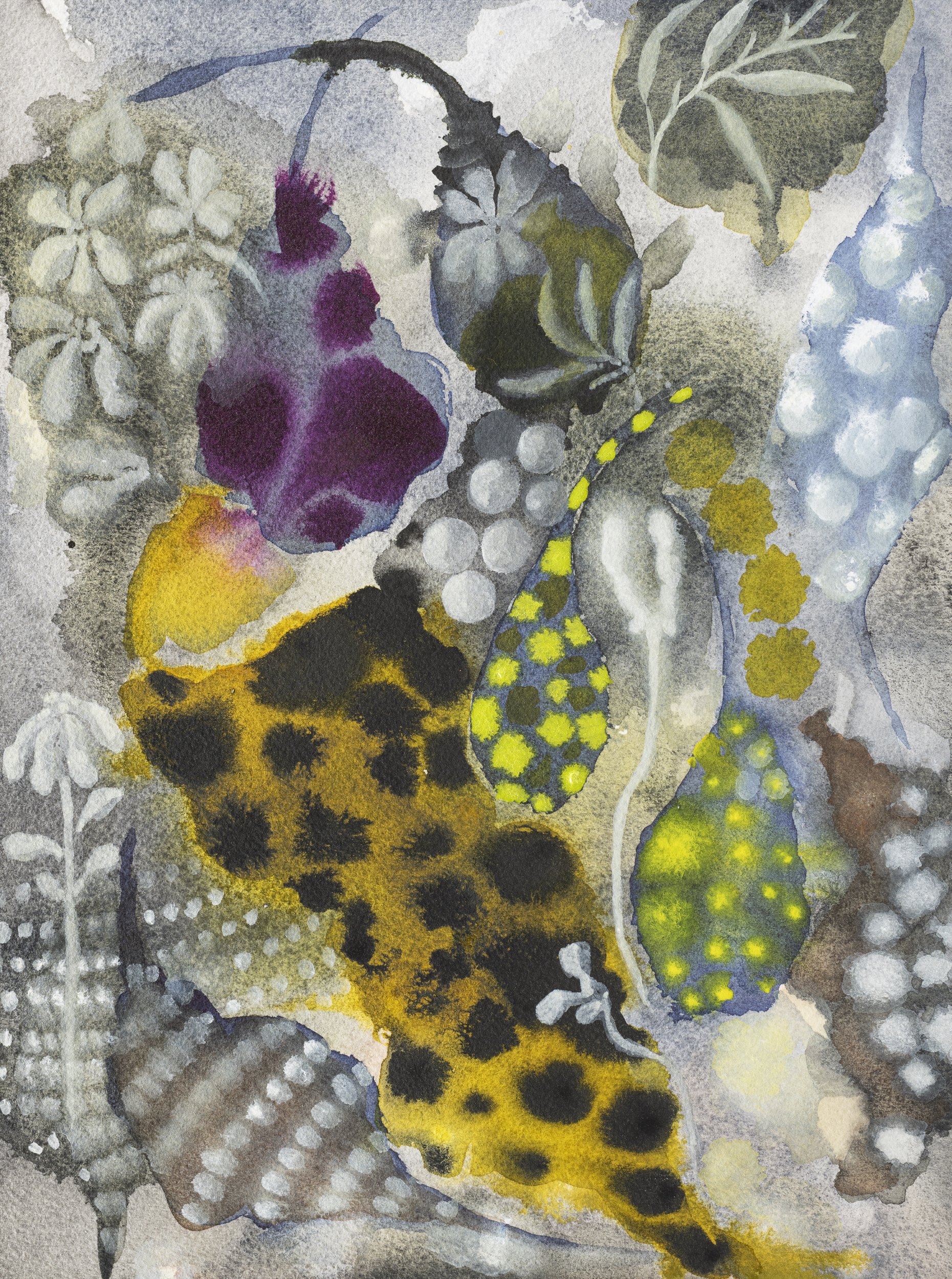 Jody Guralnick, Untitled, 2025, watercolor on paper, 12 x 9 inches