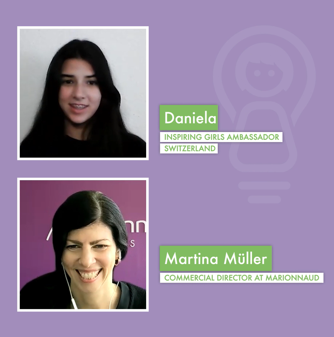 Daniela, Young Ambassador to Switzerland interviews Martina Müller, Commercial Director at Marionnaud