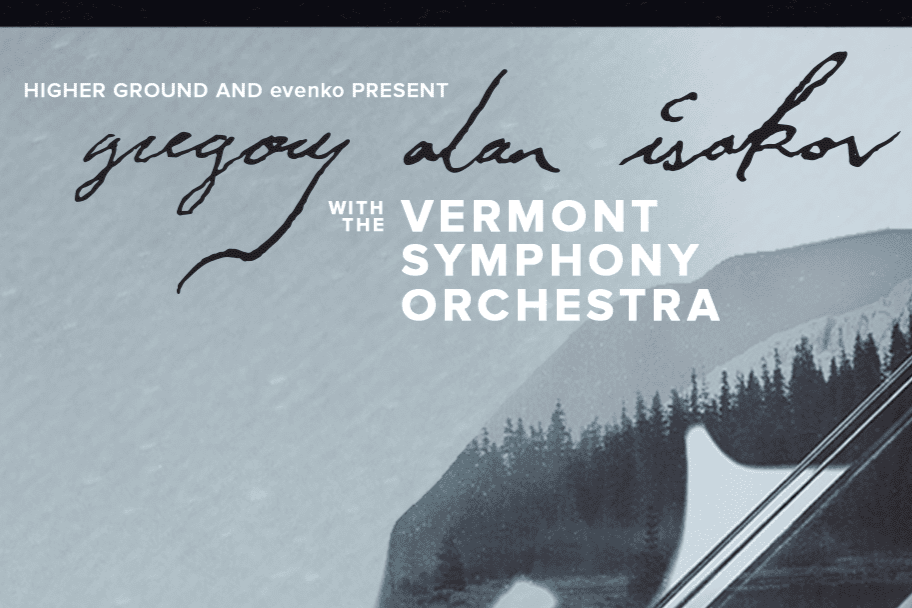  Gregory Alan Isakov with the Vermont Symphony Orchestra 