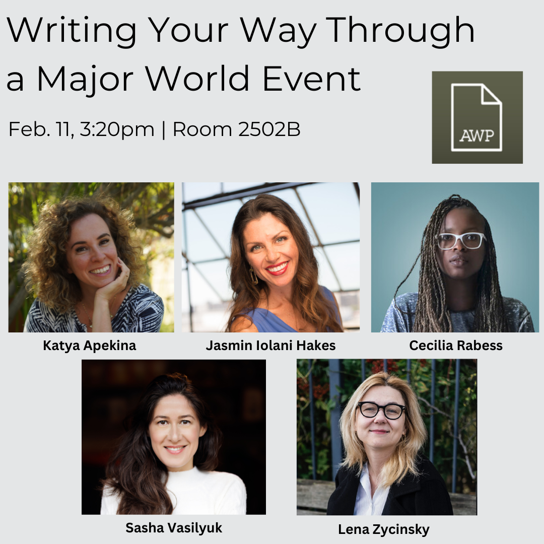AWP Conference: Writing Your Way Through a Major World Event