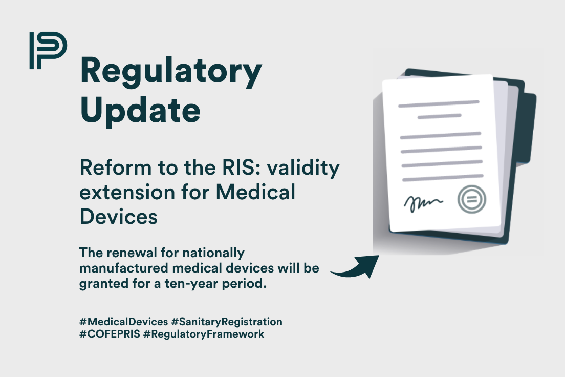 RAUpdate Reform to the Regulations for Health Supplies (RIS): Validity extension for Medical Devices