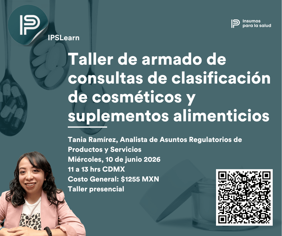 IPSLearn: Taller Consultas de Clasificación de Cosméticos y Suplementos