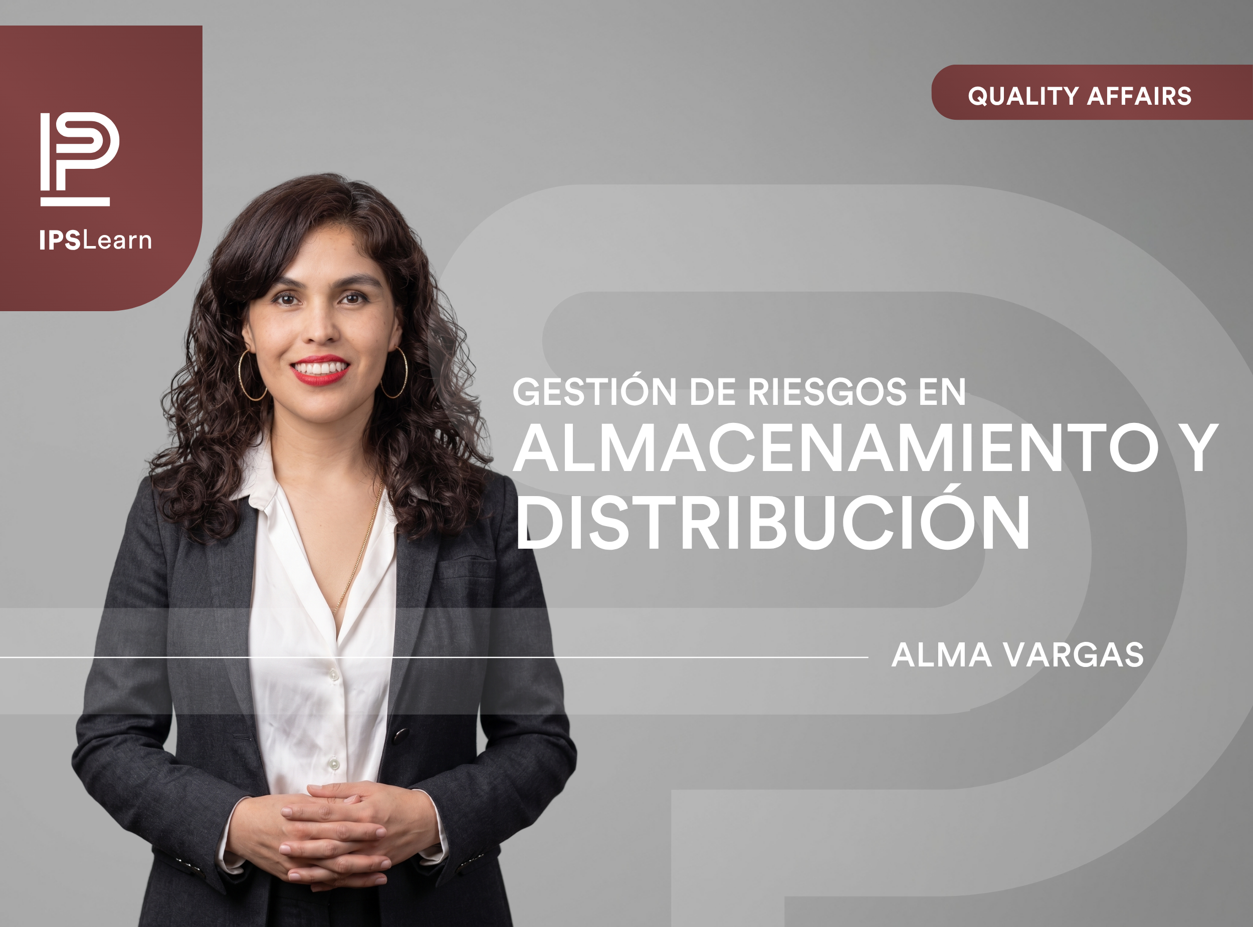 6 de agosto: Gestión de Riesgos Aplicada a las Buenas Prácticas de Almacenamiento y Distribución